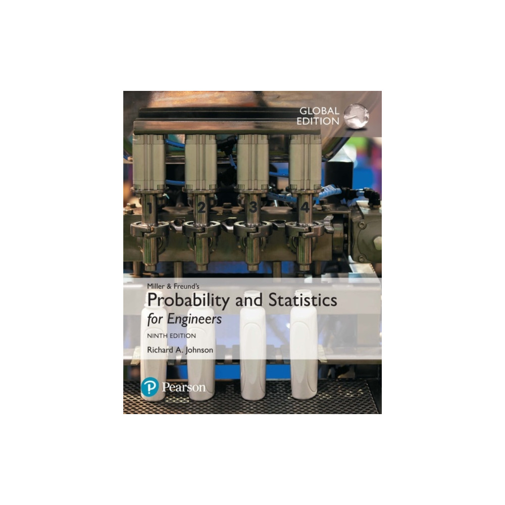 Produktbild för Miller & Freund's Probability and Statistics for Engineers, Global Edition (häftad, eng)