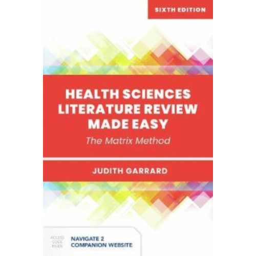 Jones and Bartlett Publishers, Inc Health Sciences Literature Review Made Easy (inbunden, eng)