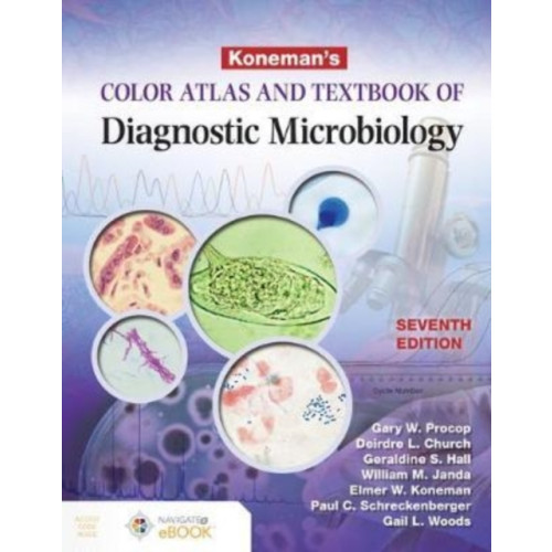 Jones and Bartlett Publishers, Inc Koneman's Color Atlas And Textbook Of Diagnostic Microbiology (inbunden, eng)