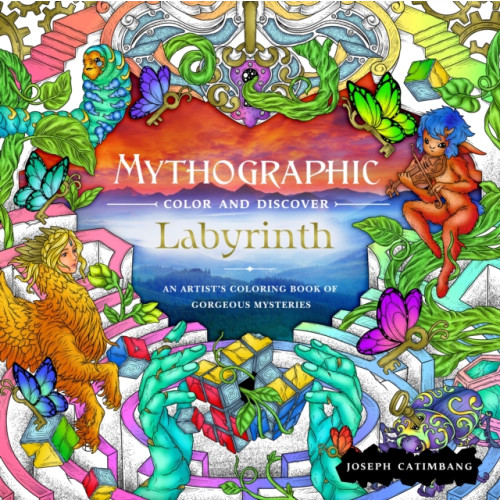 Castle Point Books Mythographic Color and Discover: Labyrinth (häftad, eng)