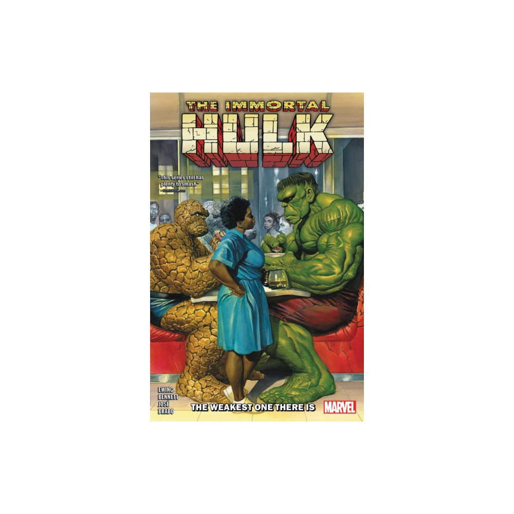 Produktbild för Immortal Hulk Vol. 9: The Weakest One There Is (häftad, eng)