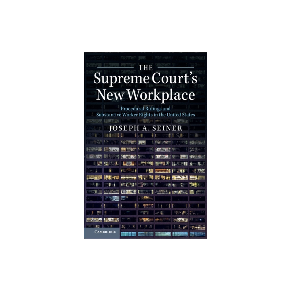 Produktbild för The Supreme Court's New Workplace (häftad, eng)