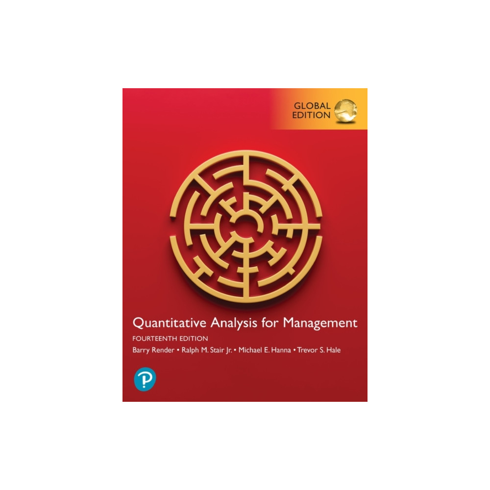 Produktbild för Quantitative Analysis for Management, Global Edition (häftad, eng)