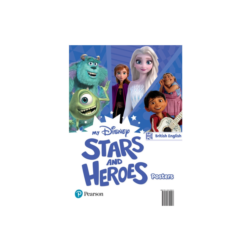 Produktbild för My Disney Stars and Heroes British Edition Posters (häftad, eng)