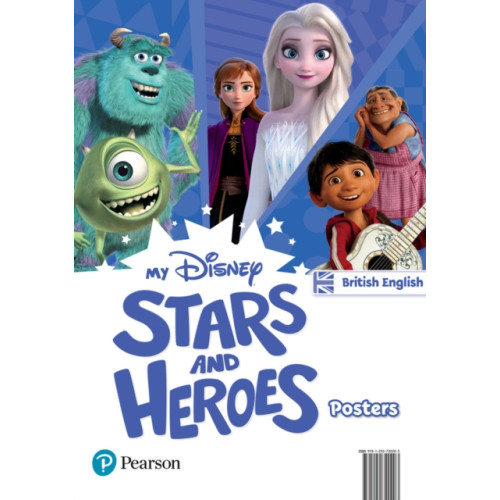 Pearson Education Limited My Disney Stars and Heroes British Edition Posters (häftad, eng)