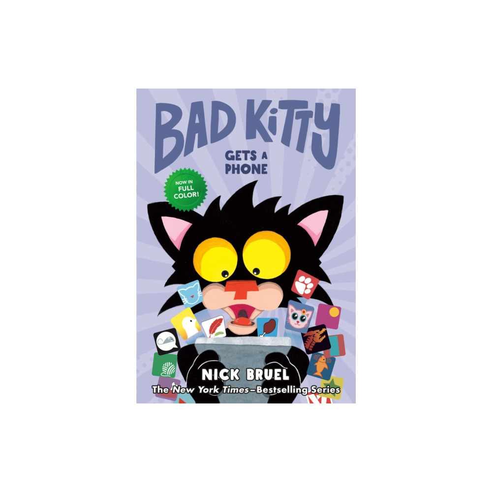 Produktbild för Bad Kitty Gets a Phone (Graphic Novel) (inbunden, eng)
