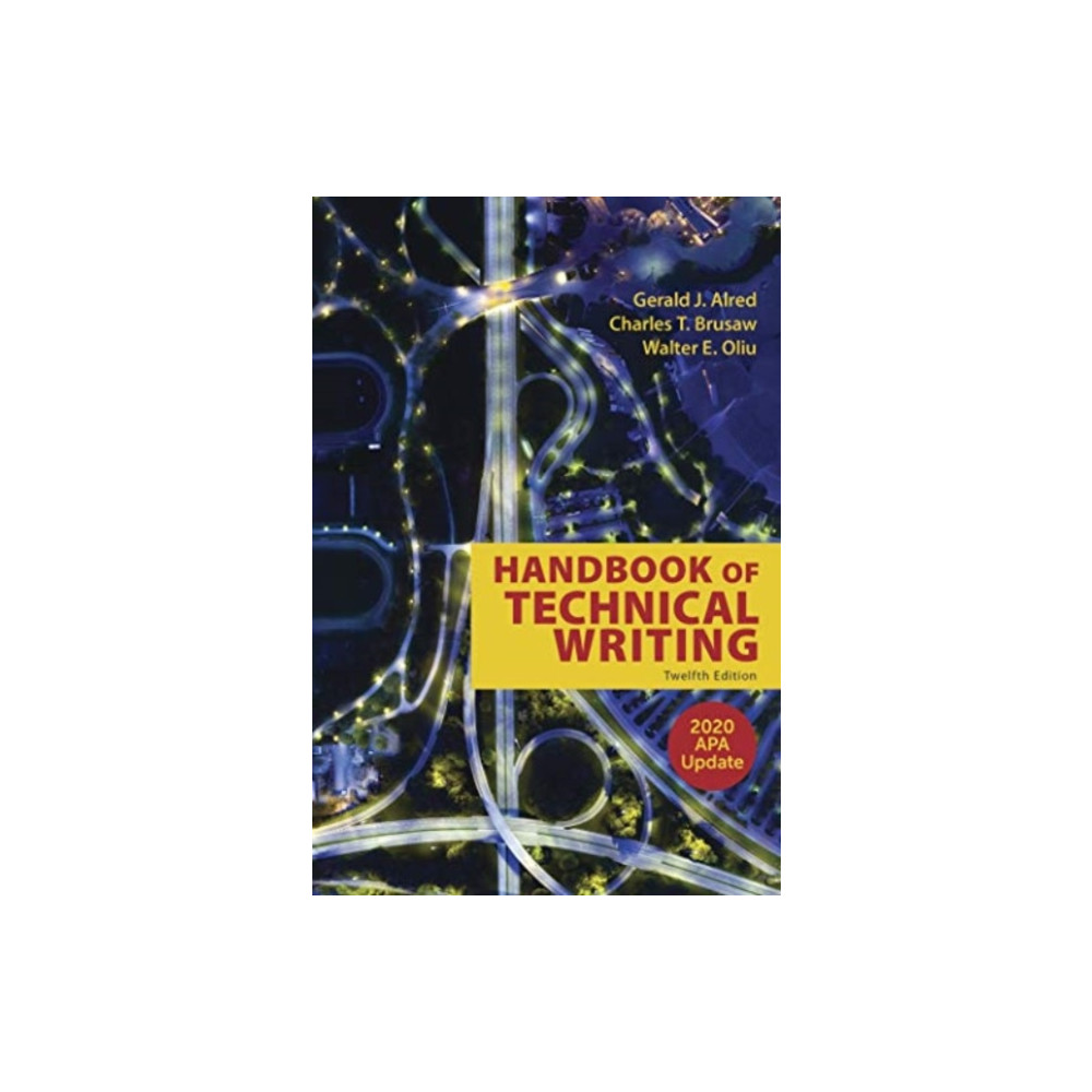 Produktbild för The Handbook of Technical Writing with 2020 APA Update (bok, spiral, eng)