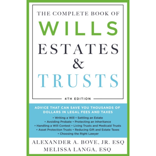 St. Martin's Publishing Group The Complete Book of Wills, Estates & Trusts (4th Edition) (häftad, eng)