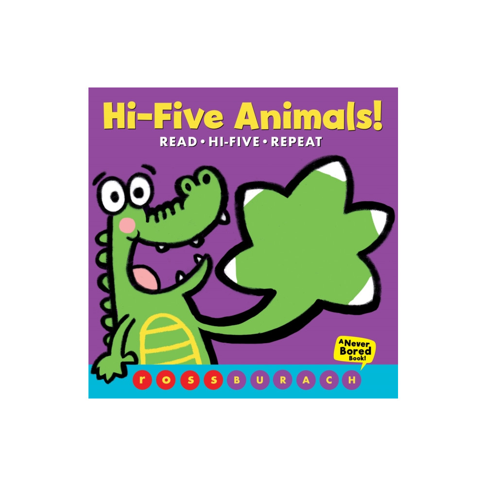 Produktbild för Hi-Five Animals! (A Never Bored Book!) (häftad, eng)