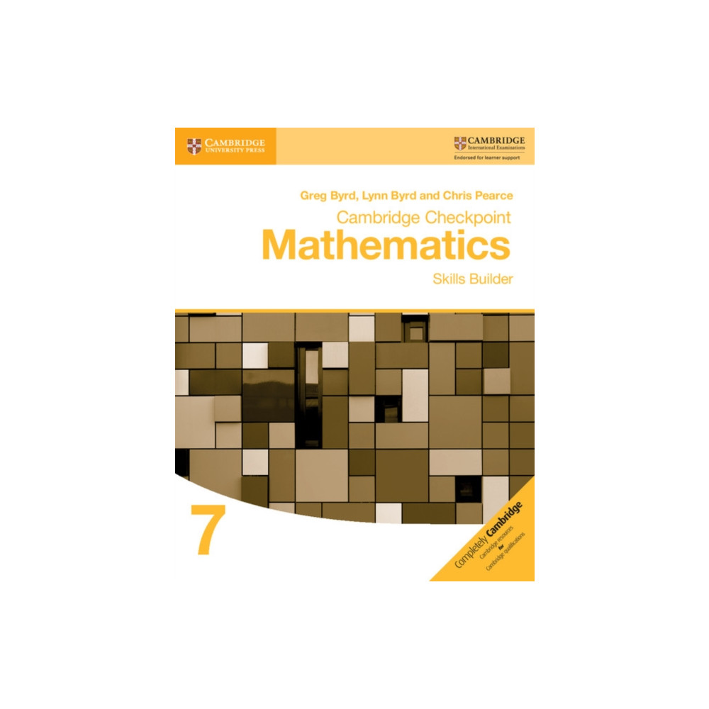 Produktbild för Cambridge Checkpoint Mathematics Skills Builder Workbook 7 (häftad, eng)