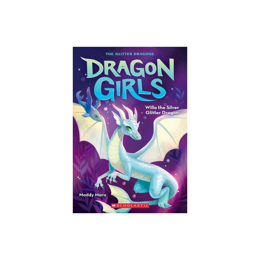 Produktbild för Willa the Silver Glitter Dragon (Dragon Girls #2) (häftad, eng)