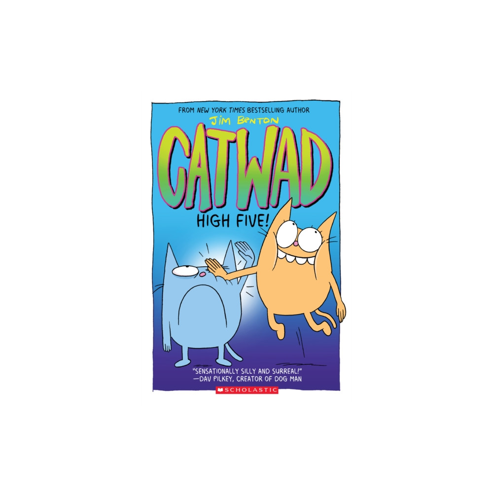 Produktbild för High Five! A Graphic Novel (Catwad #5) (häftad, eng)