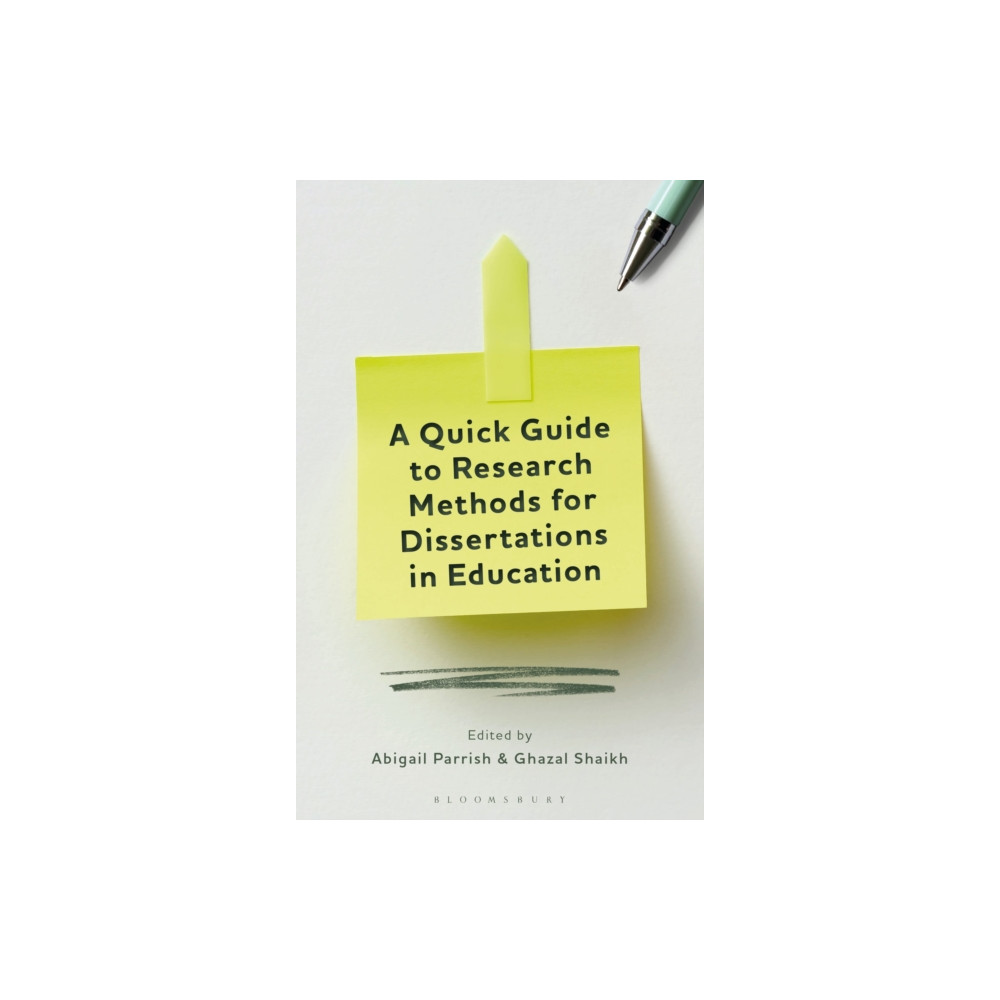 Produktbild för A Quick Guide to Research Methods for Dissertations in Education (häftad, eng)