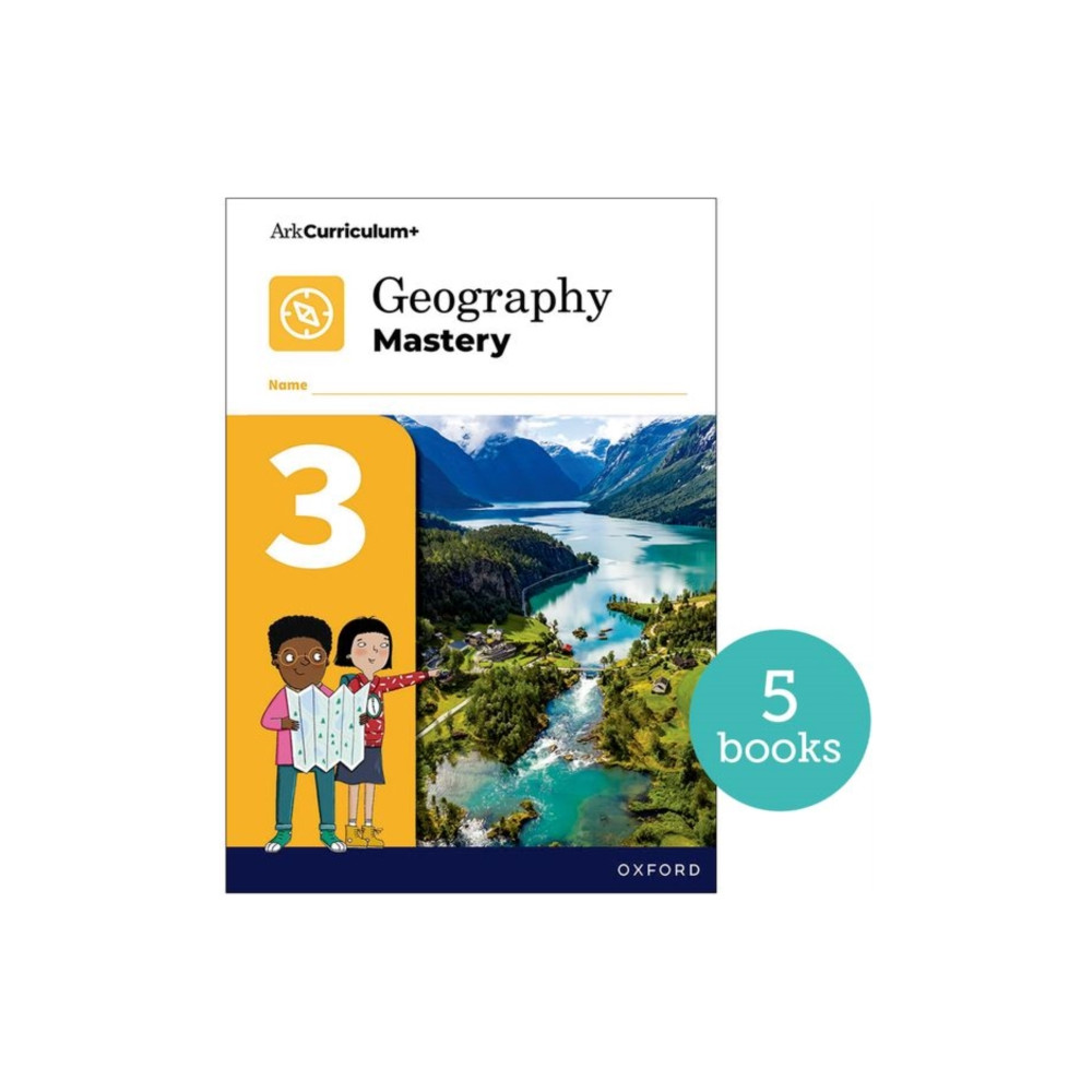 Produktbild för Geography Mastery: Geography Mastery Pupil Workbook 3 Pack of 5 (häftad, eng)