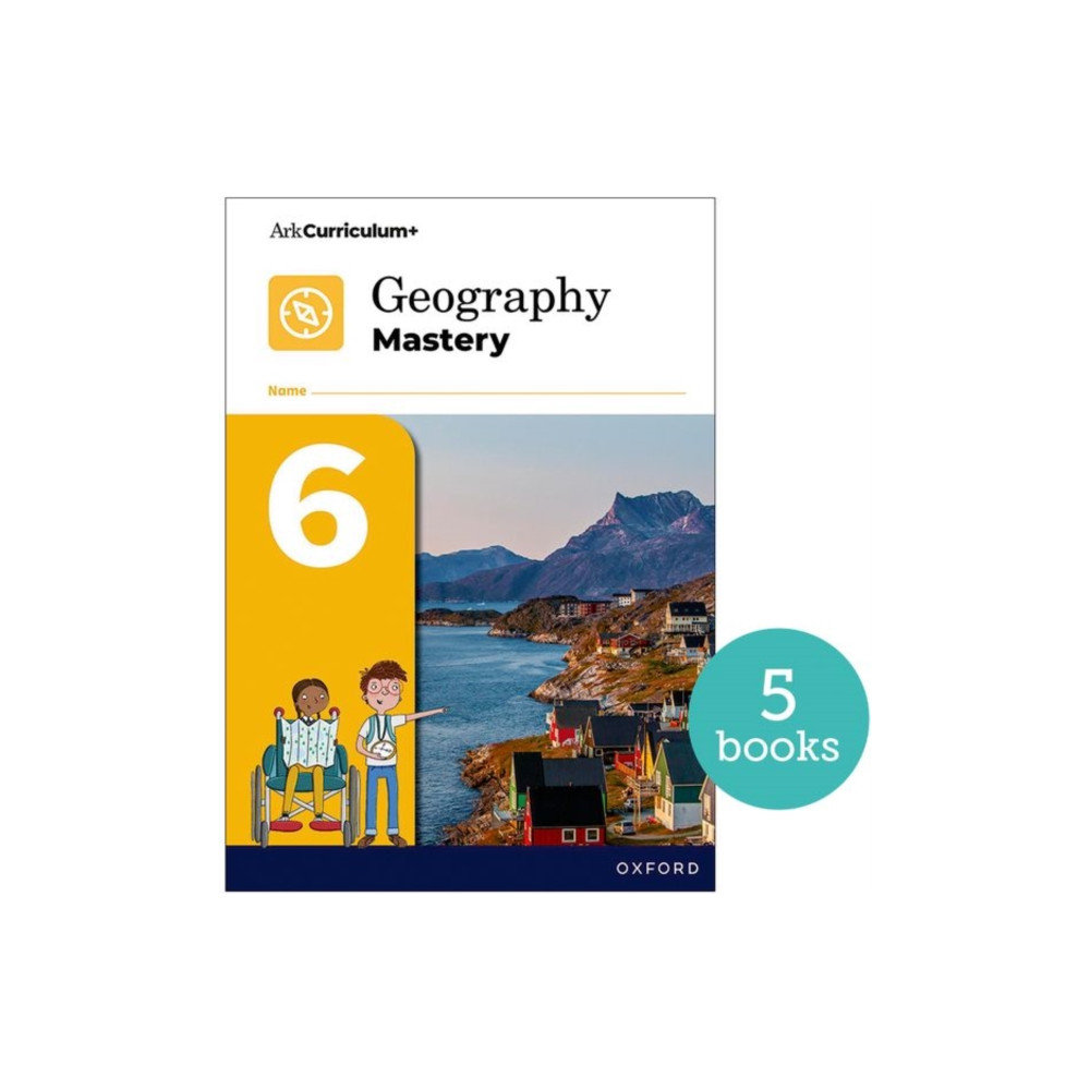Produktbild för Geography Mastery: Geography Mastery Pupil Workbook 6 Pack of 5 (häftad, eng)