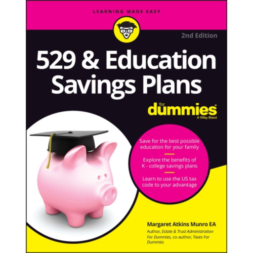 John Wiley & Sons Inc 529 & Education Savings Plans For Dummies (häftad, eng)