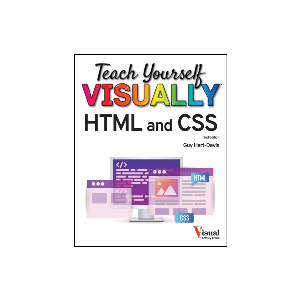 Produktbild för Teach Yourself VISUALLY HTML and CSS (häftad, eng)