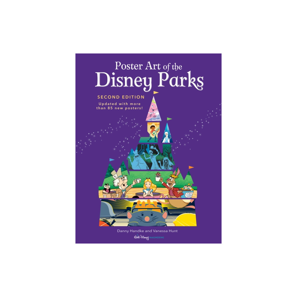 Produktbild för Poster Art of the Disney Parks (inbunden, eng)