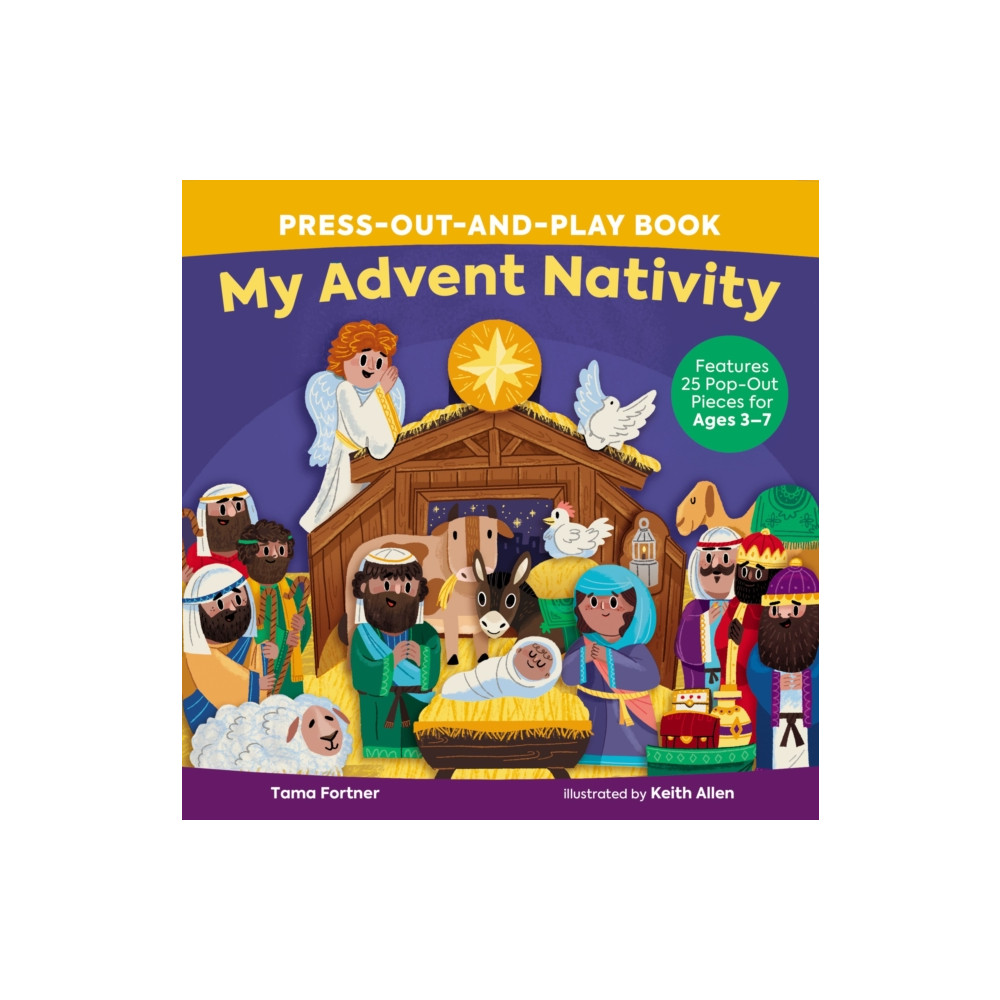 Produktbild för My Advent Nativity Press-Out-and-Play Book (bok, board book, eng)