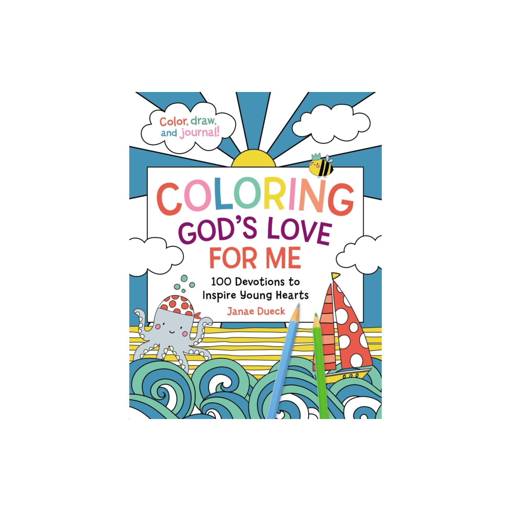 Produktbild för Coloring God's Love for Me (häftad, eng)