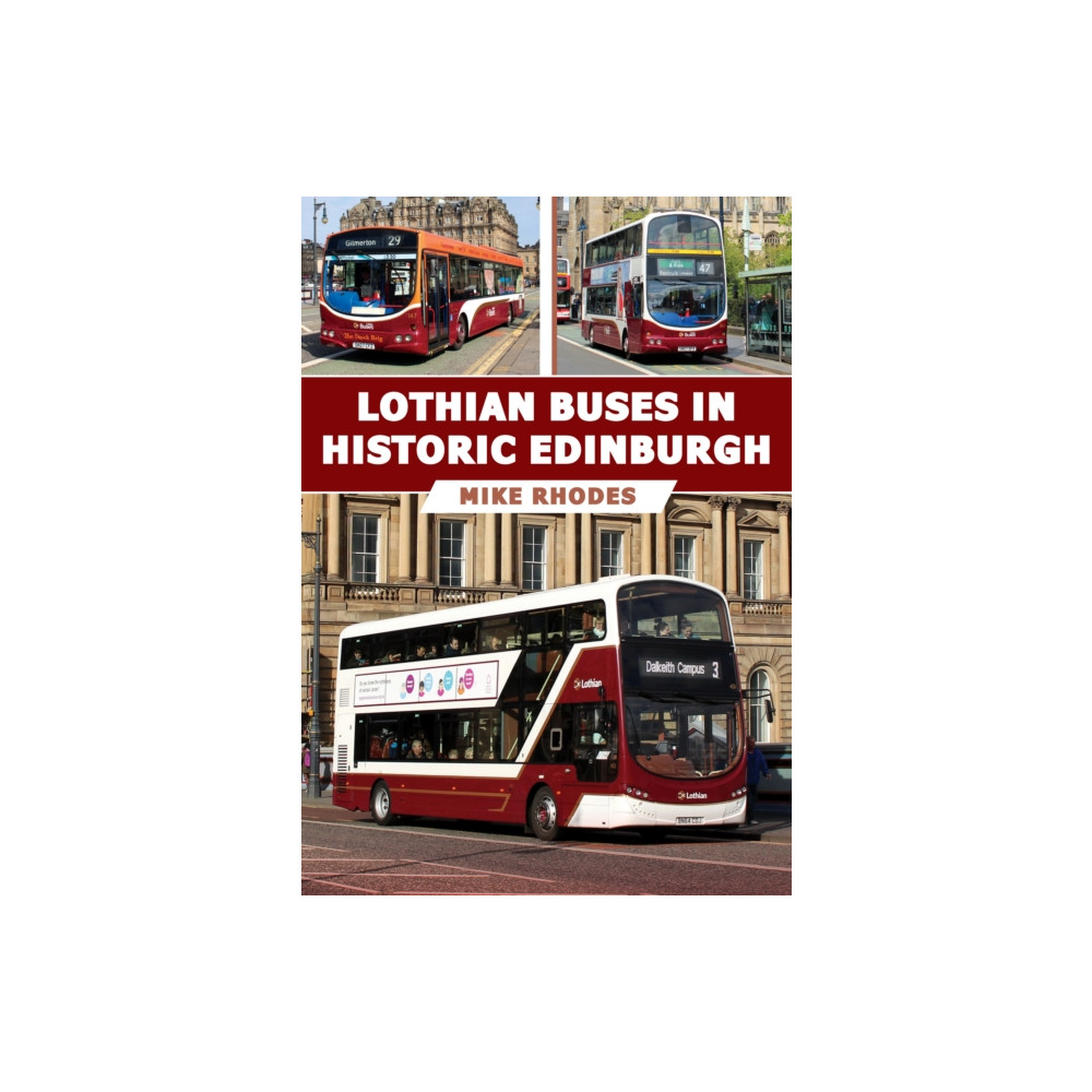 Produktbild för Lothian Buses in Historic Edinburgh (häftad, eng)