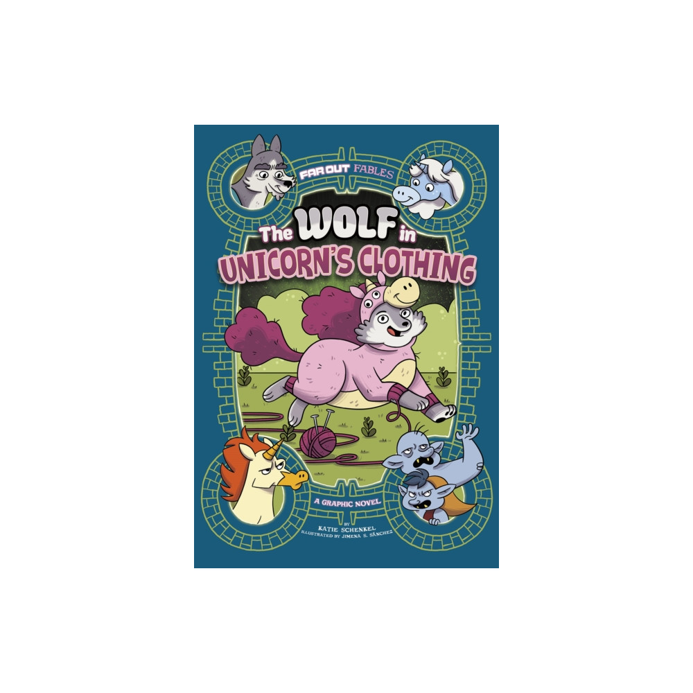 Produktbild för The Wolf in Unicorn's Clothing (häftad, eng)