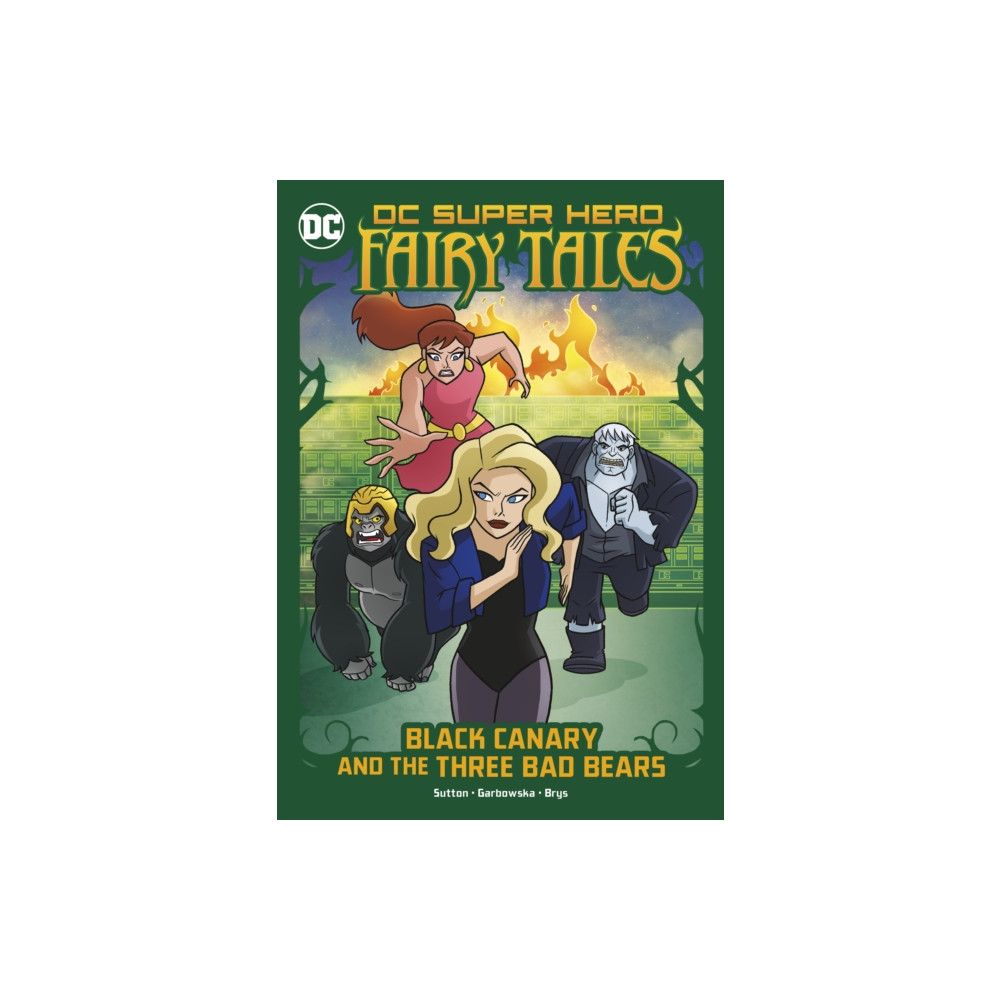 Produktbild för Black Canary and the Three Bad Bears (häftad, eng)
