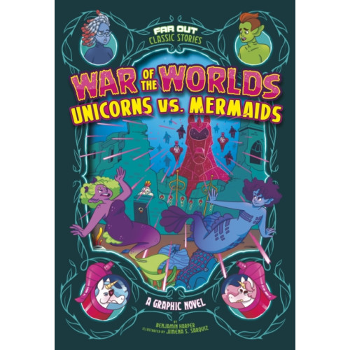 Capstone Global Library Ltd War of the Worlds Unicorns vs Mermaids (häftad, eng)