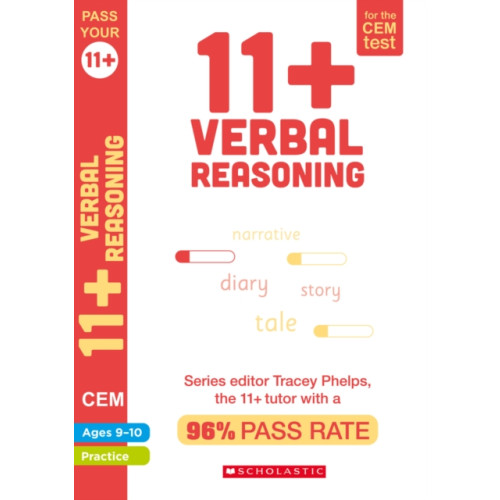 Scholastic 11+ Verbal Reasoning Practice and Assessment for the CEM Test Ages 09-10 (häftad, eng)