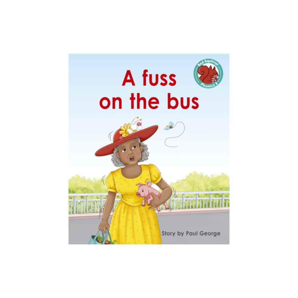 Produktbild för A fuss on the bus (häftad, eng)