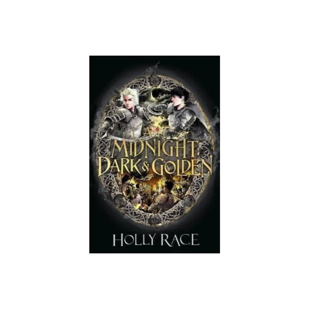Produktbild för A Midnight Dark and Golden (häftad, eng)