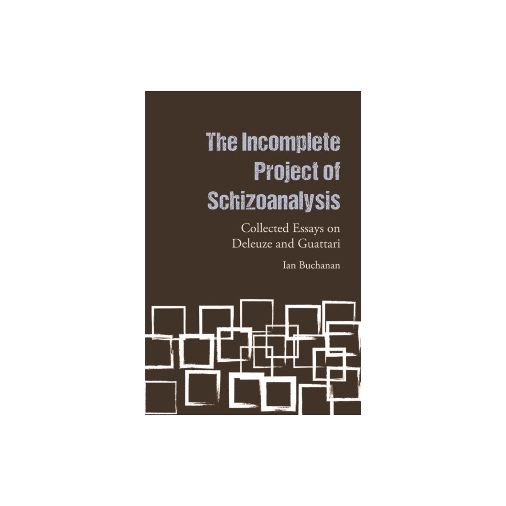 Produktbild för The Incomplete Project of Schizoanalysis (häftad, eng)