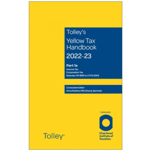 LexisNexis UK Tolley's Yellow Tax Handbook 2022-23 (häftad, eng)