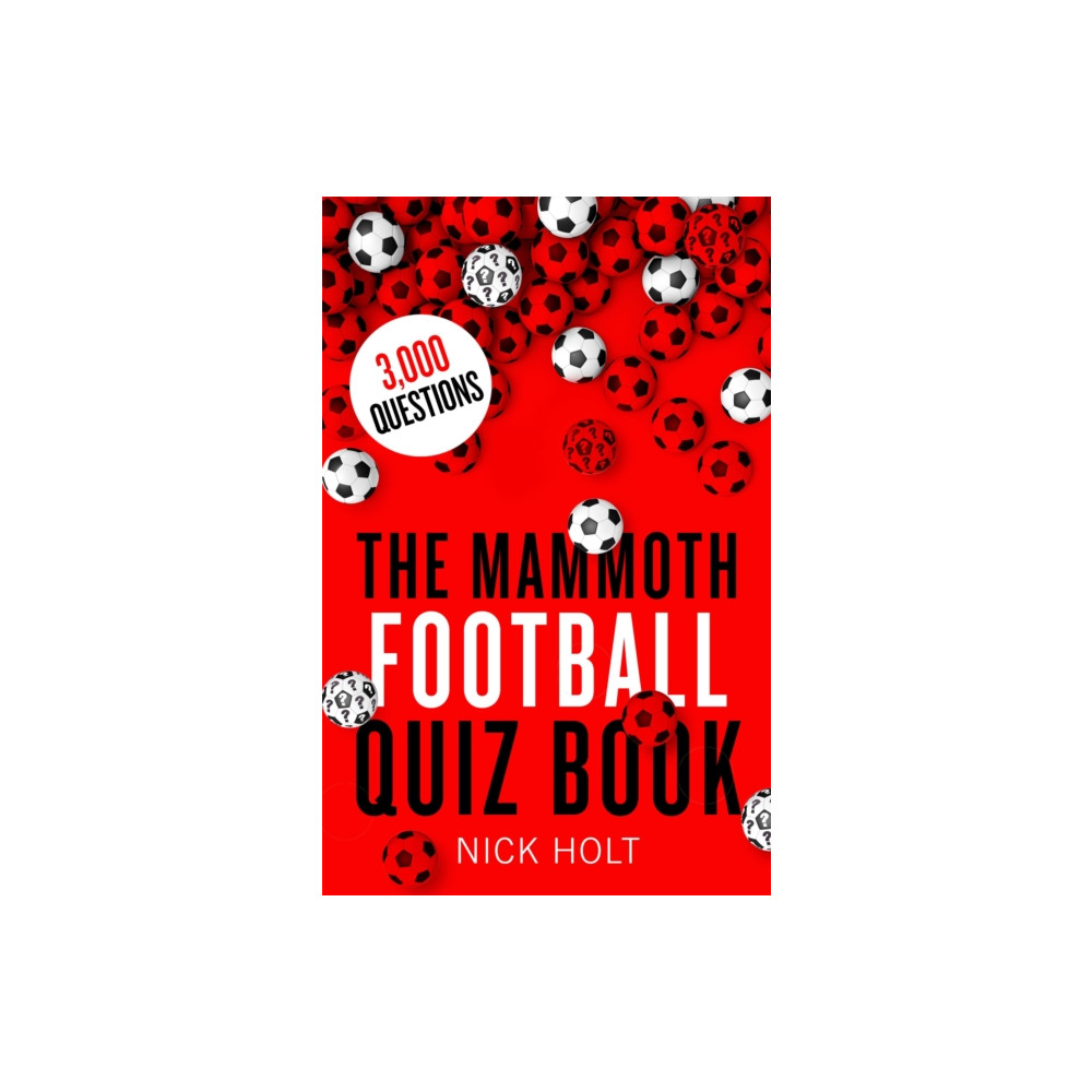 Produktbild för The Mammoth Football Quiz Book (häftad, eng)