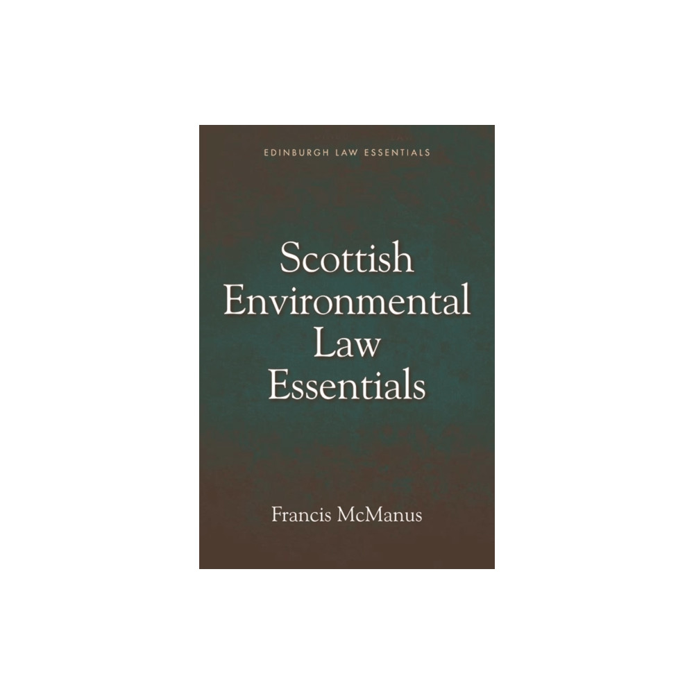 Produktbild för Scottish Environmental Law Essentials (häftad, eng)
