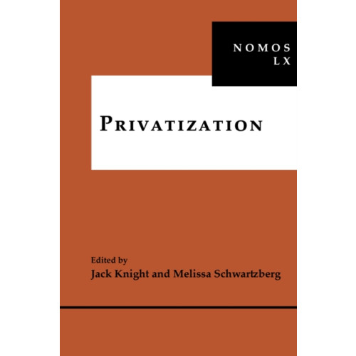 New York University Press Privatization (inbunden, eng)