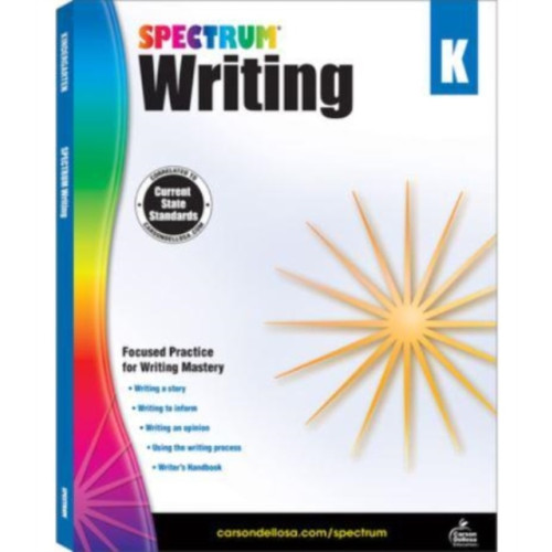 Carson Dellosa Spectrum Writing Grade K (häftad, eng)