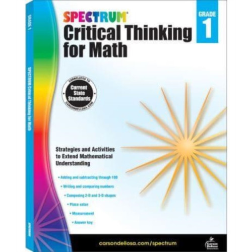 Carson Dellosa Spectrum Critical Thinking for Math Gr 1 (häftad, eng)