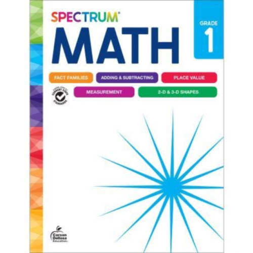 Carson Dellosa Spectrum Math Workbook Grade 1 (häftad, eng)