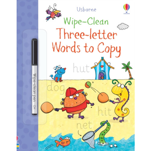 Usborne Publishing Ltd Wipe-Clean Three-Letter Words to Copy (häftad, eng)