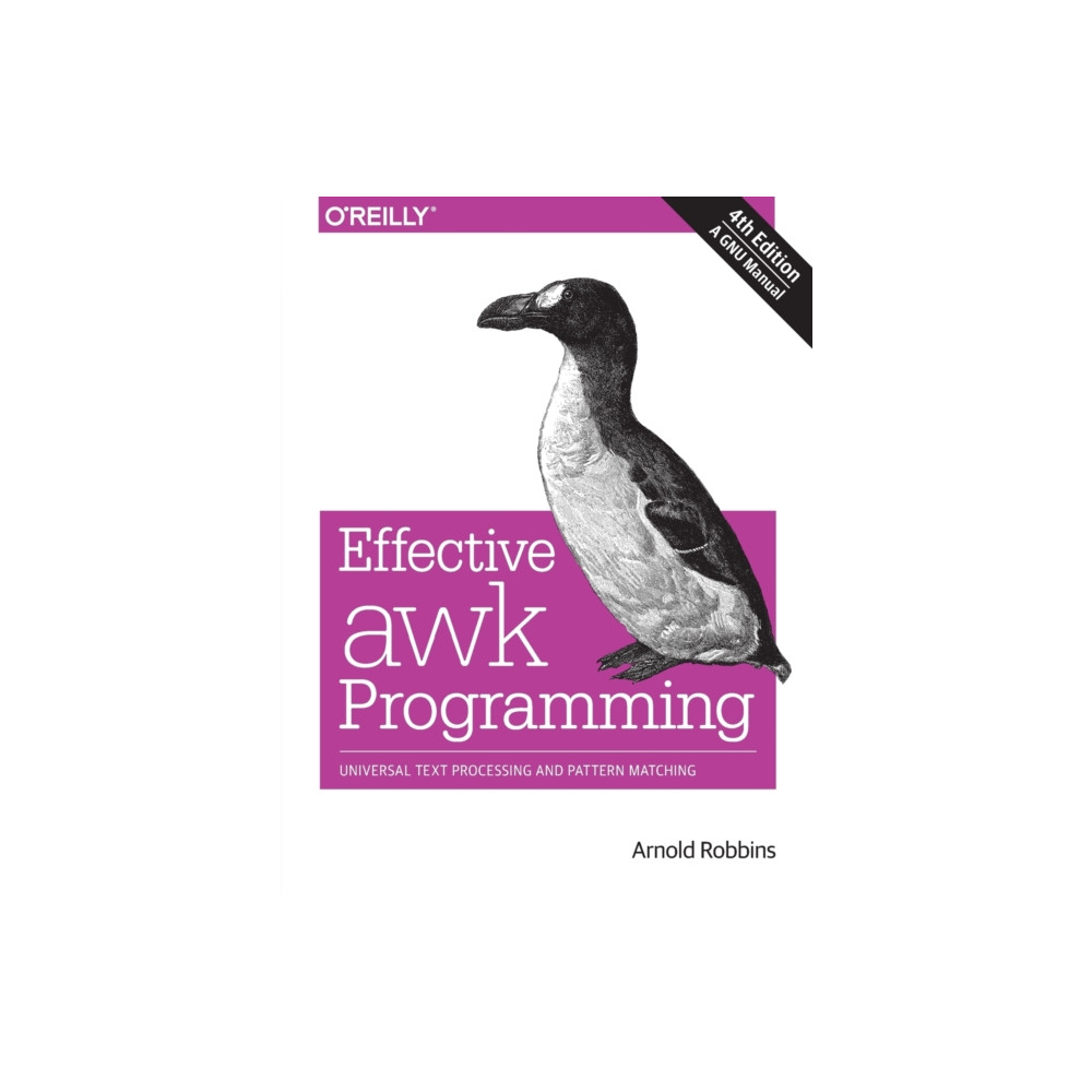 Produktbild för Effective AWK Programming, 4e (häftad, eng)