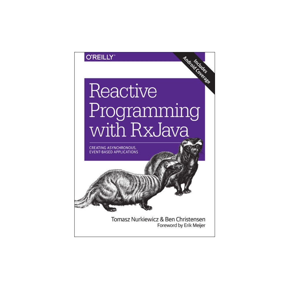 Produktbild för Reactive Programming with RxJava (häftad, eng)