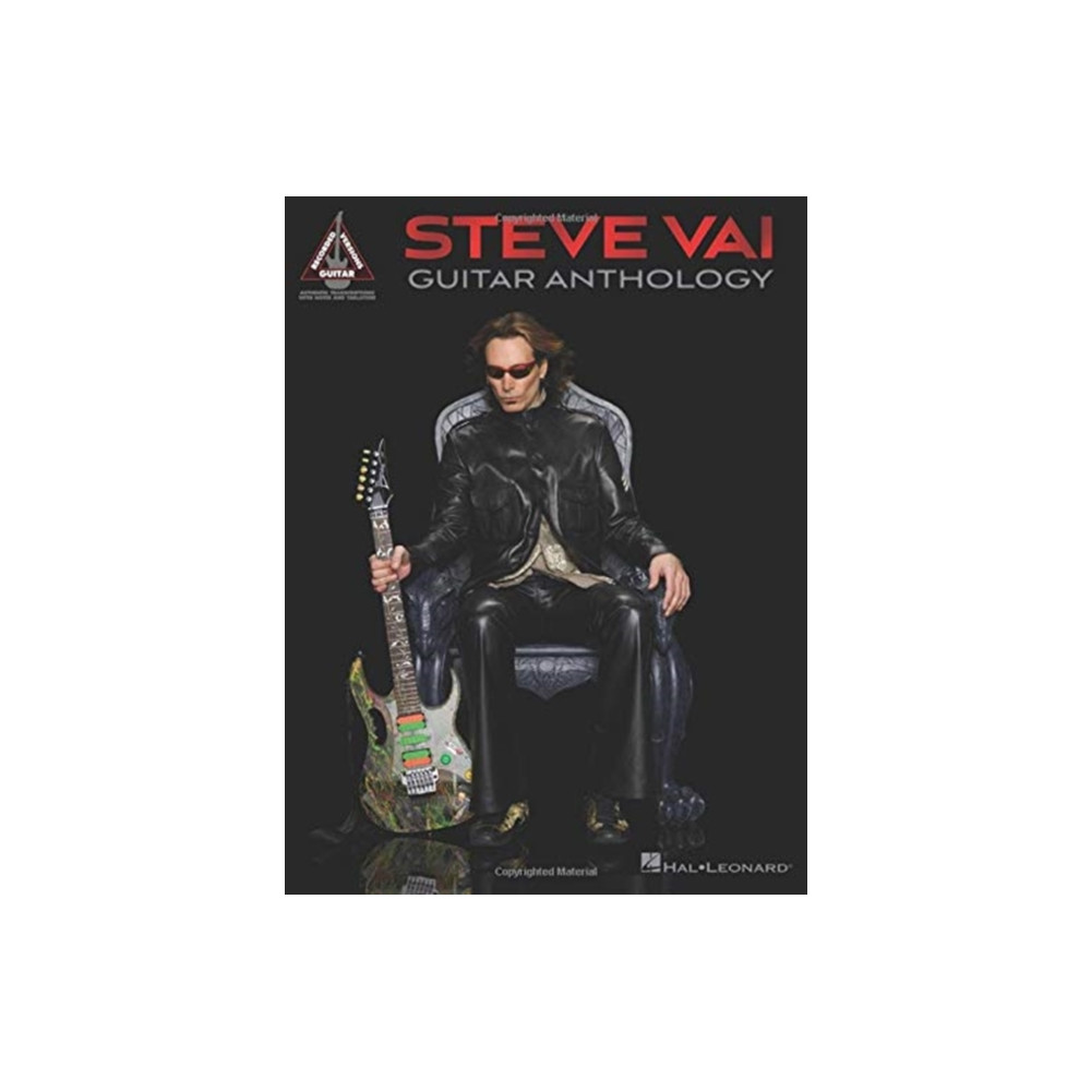 Produktbild för STEVE VAI GUITAR ANTHOLOGY (häftad, eng)