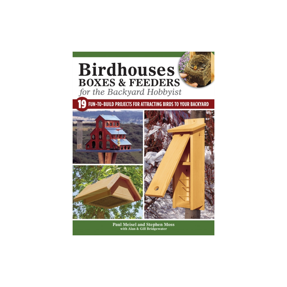 Produktbild för Birdhouses, Boxes & Feeders for the Backyard Hobbyist (häftad, eng)