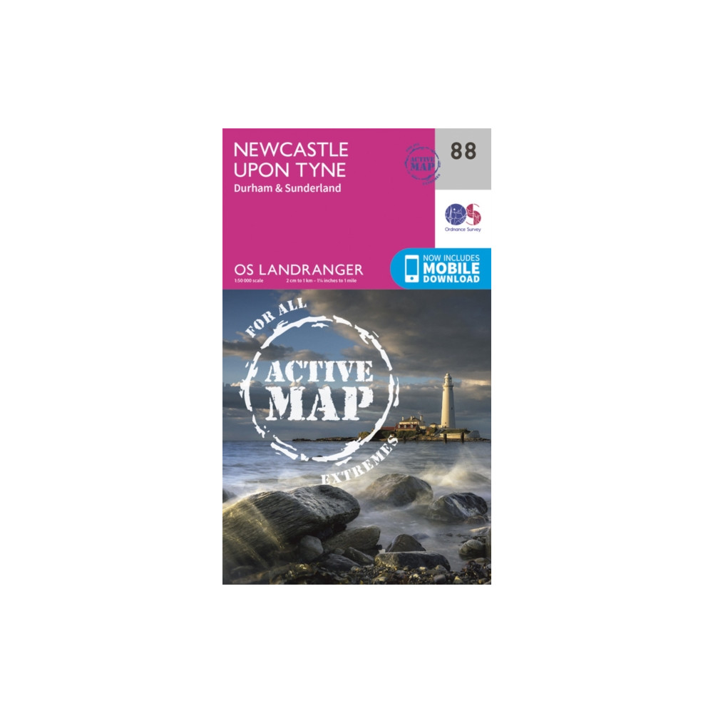 Produktbild för Newcastle Upon Tyne, Durham & Sunderland