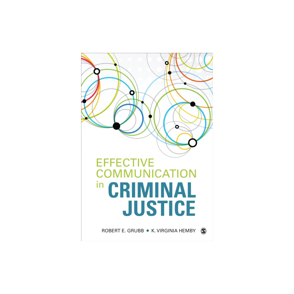Produktbild för Effective Communication in Criminal Justice (häftad, eng)