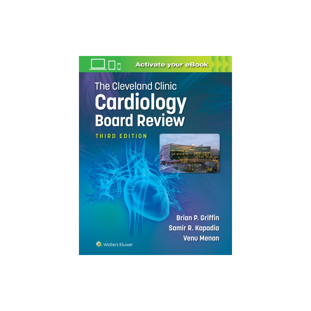 Produktbild för The Cleveland Clinic Cardiology Board Review (häftad, eng)