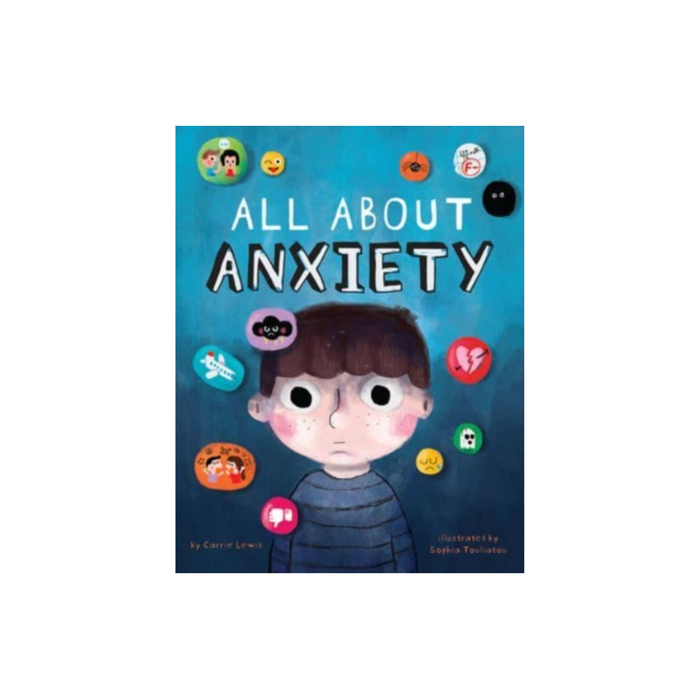 Produktbild för All About Anxiety (inbunden, eng)