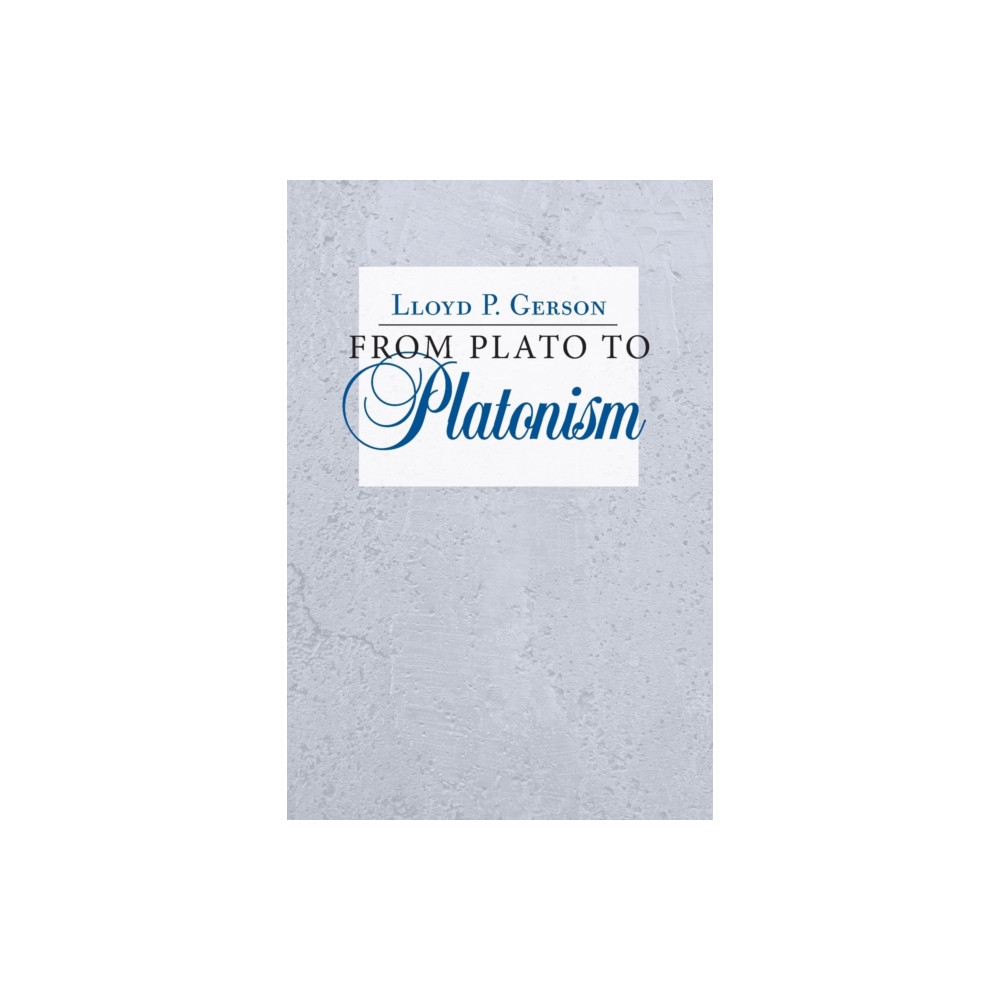 Produktbild för From Plato to Platonism (häftad, eng)