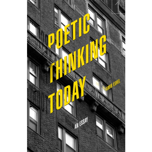 Stanford university press Poetic Thinking Today (häftad, eng)